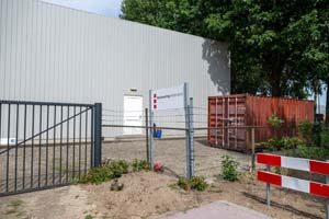 gebouw op industrieterrein